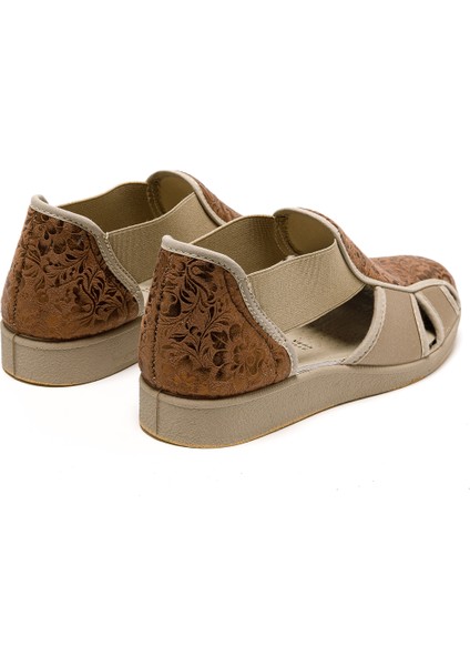 Kadın Sandalet 169 Green Life Stretch Women's Footwear Brown indirimleri