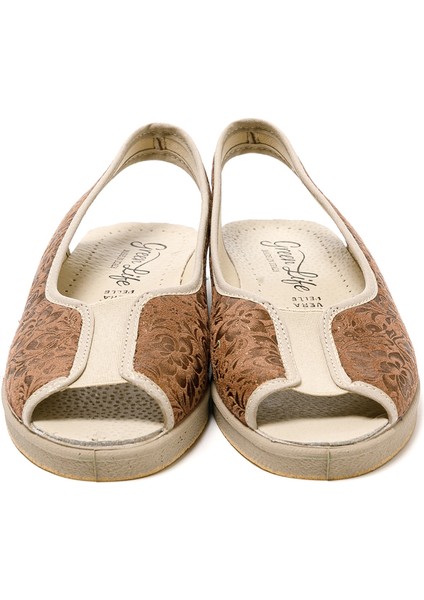 Kadın Sandalet 983 Green Life Stretch Women's Footwear Brown fırsatları