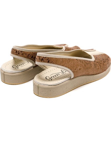 Kadın Sandalet 983 Green Life Stretch Women's Footwear Brown indirimleri