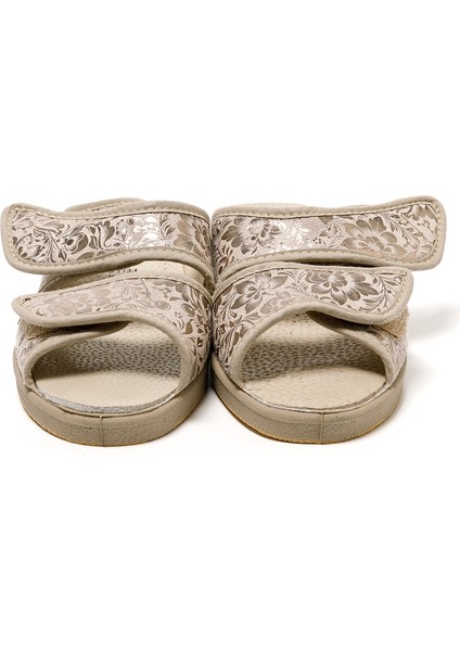 Kadın Sandalet 5688 Green Life Stretch Women's Footwear Beige fırsatları