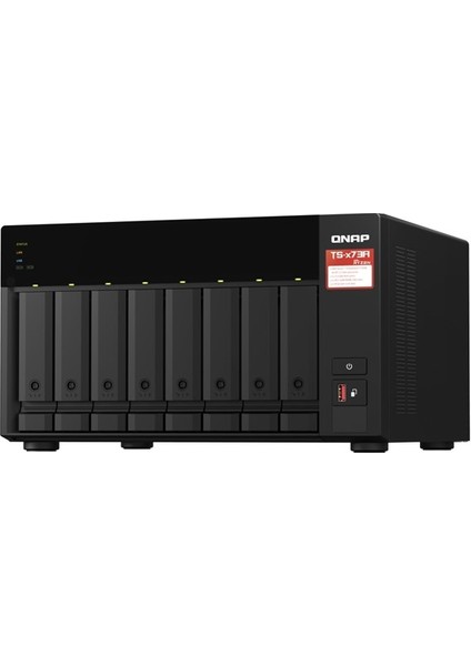 <![cdata[qnap TS-873A-64GB Ryzen V1500B 64GB Ram- 8-Diskli Nas Server (Disksiz)]]>