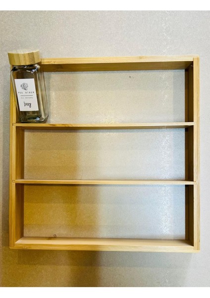 18'li Çekmece Baharat Düzeni, Pratik ve Şık Saklama Çözümü, 250-499 ml, 1 adet