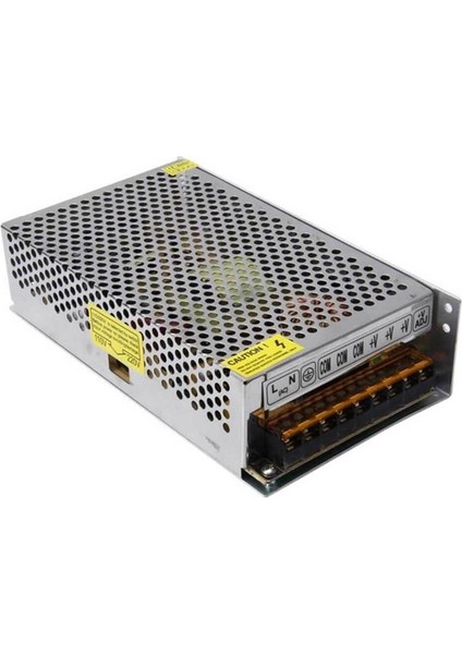<![cdata[yld 12V 10AMPER ES-150-12 Metal Cctv Adaptör]]>