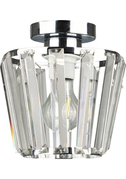 Diana Model Plafonyer Krom Kristal Taşlı modelleri