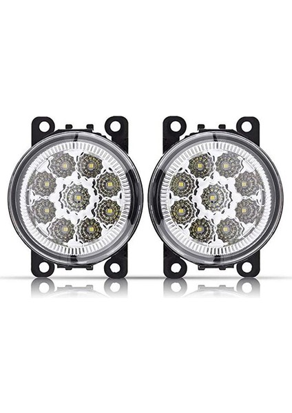 2 Adet Araba Sis Lambaları Aydınlatma Ford Explorer Transit Focus Honda Crosstour Cr-V Nissan Suzuki Renault Peu 990E0-65J36-000/4F9Z-15200-AA/33900-STK-A11 (Yurt Dışından)