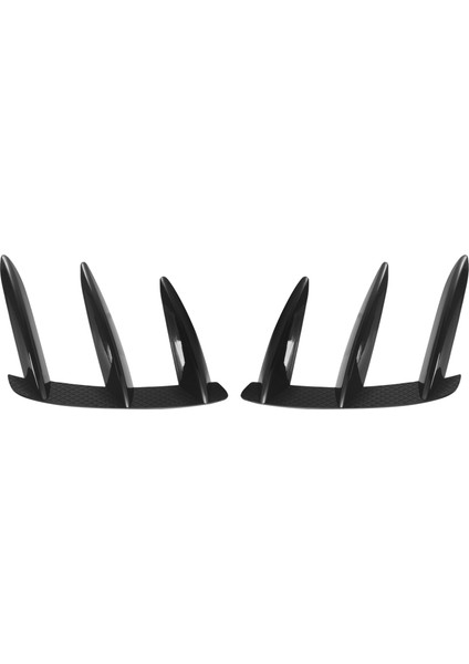 Araba Siyah Arka Tampon Spoiler Yan Kuyruk Rüzgar Bıçağı Mercedes Benz A Sınıfı Için W176 A200 A260 (Yurt Dışından) modelleri