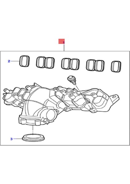 BK2Q9424CC BK2Q-9424-CD Ford Transit Mk7 Mk8 Için Araç Emme Manifoldu Montajı 1781960 LR039110 (Yurt Dışından) fiyatları