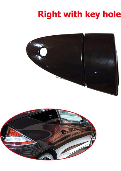 Sağ Yan Kapı Dış Kolu Takma Anahtar Deliği ile Honda Crz Cr-Z Zf1 Zf2 2011-2015 72141-SZT-003ZE Rh (Yurt Dışından)