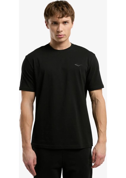 Ever Essentials Regular Erkek Siyah T-Shirt TM0035-167