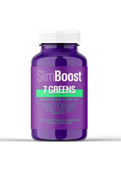 7 Greens Plant Based Complex Spirulina Moringa Detox Keto Friendly
