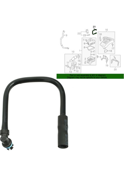 Chevy Captiva Equinox Gmc Terrain 12619363 Için Araba Karter Havalandırma Pcv Hortum Borusu (Yurt Dışından) fırsatları