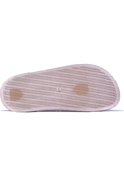 3 Tokalı Simli Kadın Düz Terlik modelleri