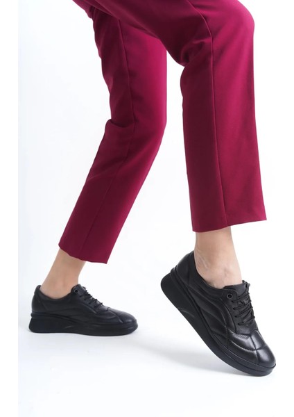 Hakiki Deri Kadın Deri Casual Ayakkabı TRC74-0707