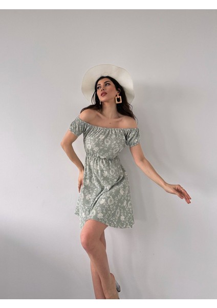 Madonna Yaka Leopar Desenli Elbise fırsatları