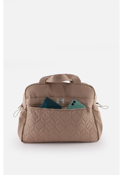 Spor Çanta Çok Cepli, Suluk & Biberon Bölmeli, Kapitone Detaylı, Valize Takılabilir modelleri