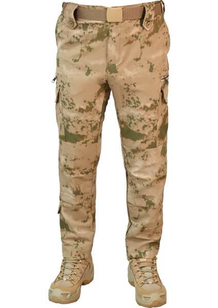 Jandarma Kamuflaj Desenli Trecking Pantolon