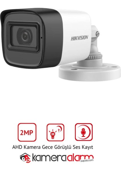 6 Kameralı Mikrofonlu Gece Görüşlü Kamera Seti modelleri