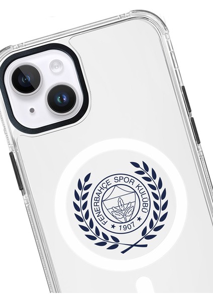 Apple iPhone 14 Uyumlu Fenerbahçe Yapraklı Arma Magsafe Lisanslı Telefon Kılıfı fiyatları