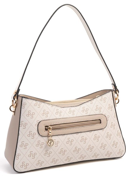 Kadın Çapraz Çanta 1102-46715 Sılver Polo Çapraz Bayan Çantası M178 Bej-Mat Kum-Kemik indirimleri