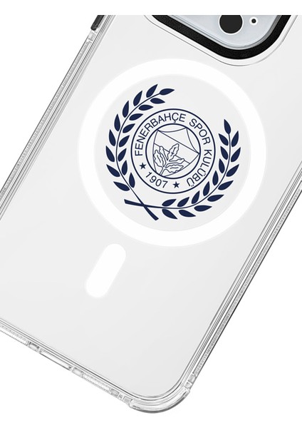 Apple iPhone 14 Pro Uyumlu Fenerbahçe Yapraklı Arma Magsafe Lisanslı Telefon Kılıfı modelleri