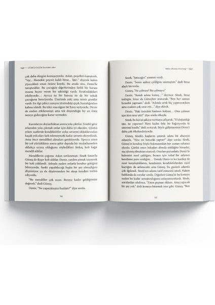 Gümüş Kalem "Denizdeki Atlar"