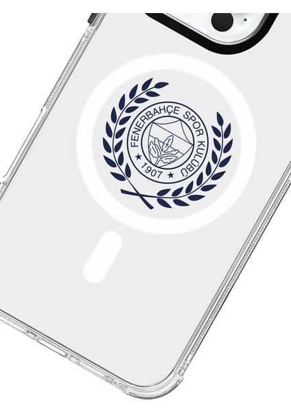 Apple iPhone 16 Pro Uyumlu Fenerbahçe Yapraklı Arma Magsafe Lisanslı Telefon Kılıfı modelleri