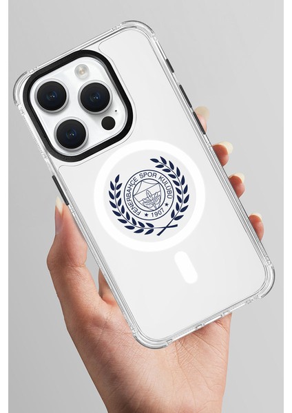 Apple iPhone 15 Pro Uyumlu Fenerbahçe Yapraklı Arma Magsafe Lisanslı Telefon Kılıfı fırsatları