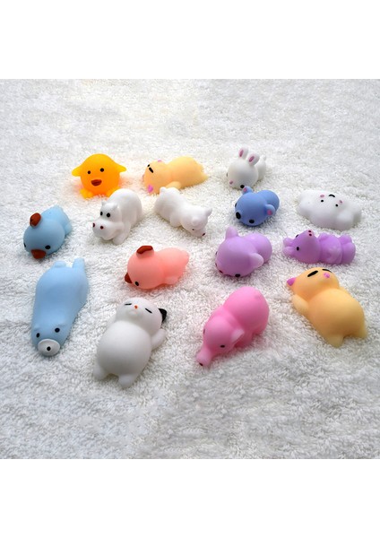 No.47 Tarzı Topu Mini Sıkma Oyuncak Sıkılabilir Kedi Sevimli Kawaii Bebek Sıkın Esnek Hayvan Iyileştirici El Fidget (Yurt Dışından)