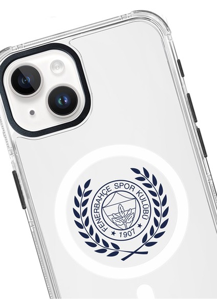 Apple iPhone 15 Uyumlu Fenerbahçe Yapraklı Arma Magsafe Lisanslı Telefon Kılıfı fiyatları