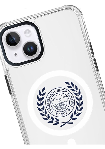 Apple iPhone 13 Uyumlu Fenerbahçe Yapraklı Arma Magsafe Lisanslı Telefon Kılıfı fiyatları