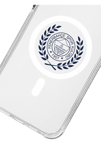 Apple iPhone 13 Uyumlu Fenerbahçe Yapraklı Arma Magsafe Lisanslı Telefon Kılıfı modelleri