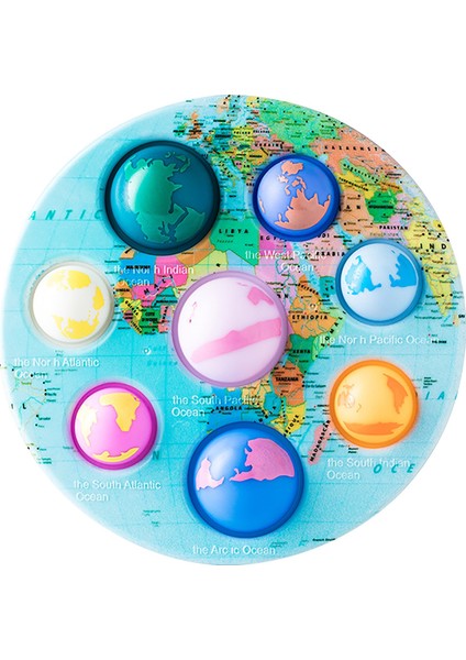 No.1 Tarzı Yetişkin Çocuklar Için Hediye Fidget Toys Anti Seti Dizgiler Fidget Toys Paketi Hediye Figet Duyusal Sıkıştırma Antistres (Yurt Dışından)