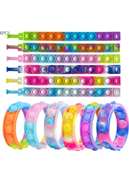 Bir Stil Oyuncaklar Fidget Antistres Oyuncakları Renkli Set Çocuklar Için Eğlenceli Oyuncaklar Popete Topu (Yurt Dışından)