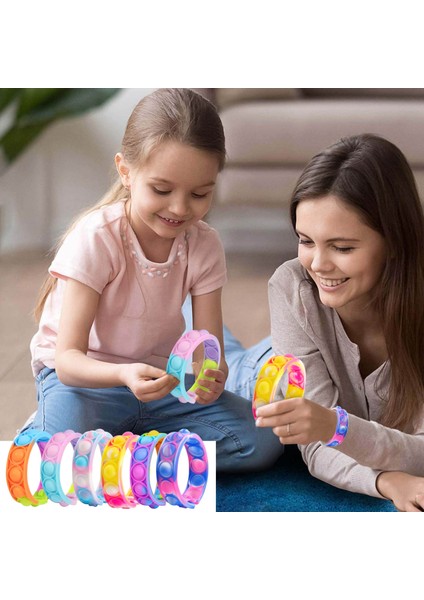 Bir Stil Oyuncaklar Fidget Antistres Oyuncakları Renkli Set Çocuklar Için Eğlenceli Oyuncaklar Popete Topu (Yurt Dışından) indirimleri