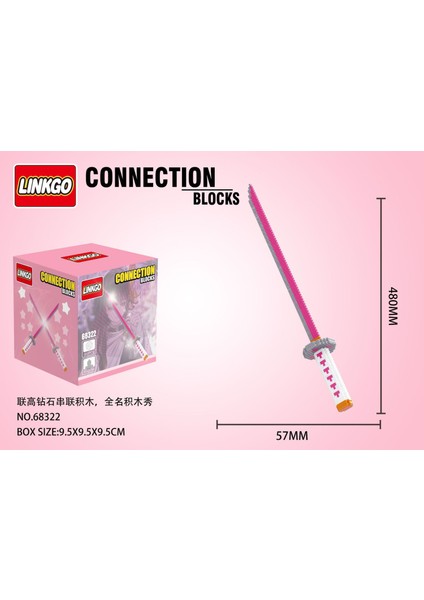 NO.68322 Stili Kutu Yok Anime Şeytan Öldüren Figürler Sihirli Yapı Taşları Kamado Tanjirou Nezuko Inosuke Mini Bağlantı Blokları Oyuncaklar Çocuklar Için (Yurt Dışından)