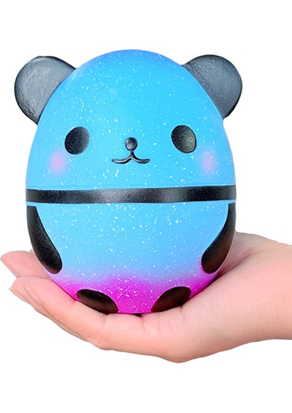 Mavi Stil Çocuklar Için Sevimli Panda Squishy Yavaş Yükselen Yumuşak Sıkma Oyuncaklar Kawaii Hayvan Bebek Eğlenceli Toplayıcı Oyuncaklar Yetişkinler Hediyelik Eşya (Yurt Dışından)