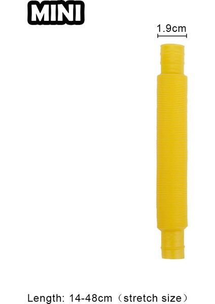 Sarı A Stili Mini Fidget Pop Tüpü Sıkma Oyuncakları Oyuncak Anti Plastik Körüğü Komik Duyusal Oyuncaklar Çocuklar Yetişkinler Için (Yurt Dışından)