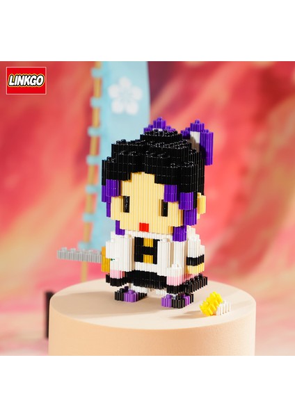 NO.68291 Stili Kutu Yok Anime Şeytan Öldüren Figürler Sihirli Yapı Taşları Kamado Tanjirou Nezuko Inosuke Mini Bağlantı Blokları Oyuncaklar Çocuklar Için (Yurt Dışından)