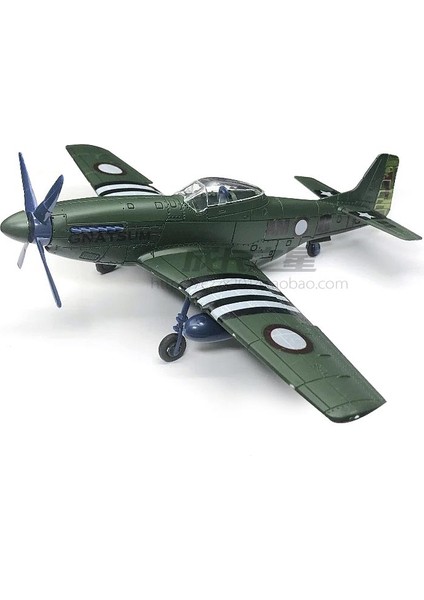 Yeşil Stil Wwıı P51 Uçak Modeli Hızlı Montaj Oyuncak - Mustang P-51D Savaşçı 4d E-Ticaret Türkçe Başlık (Yurt Dışından)