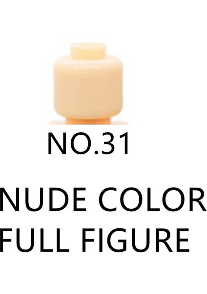 No.41 Koyu Gri Tarz Boş Baskısız Mini Figür Yapı Taşı Oyuncak Renk Seçenekleri Koleksiyon Kendin Boya Mini Blok Oyuncaklar Eğitici Hediye (Yurt Dışından)