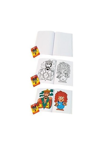 Eğlenceli Sihirli Boyama Kitabı - Büyük Boy - Sihir Numaraları, Zihin Okuma, Sahne Sihiri Malzemeleri, Kart, Sihir Aksesuarları, Itici Ürünler, Yakın Plan (Yurt Dışından) fiyatları