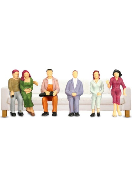 1V150 Tarzı 100 Adet Model Figür Bina Oturan Insan Yolcu Ölçek Tren Boyama Sahneleri Modellenmiş Insanlar Mini 1:75 1:100 1:150 1:200 Mağazaalışveriş. (Yurt Dışından)