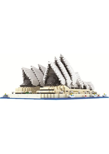 054 Kutu Stili Yok Mimari Big Ben Eiffel Kulesi Londra Çift Louvre Mikro Yapı Blokları Kapitol Sidney Opera Evi Tac Mahal Inşaat Oyuncakları (Yurt Dışından)