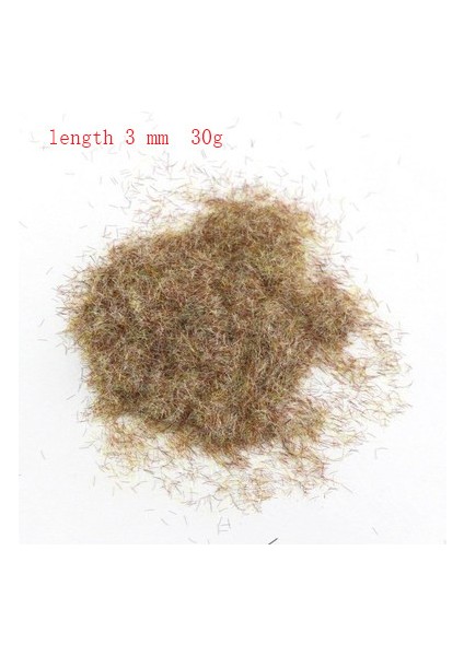 Mavi Stil 30G Minyatür Sahne Modeli Materyal Tırtıl Flock Çim Naylon Çim Tozu Statik Çim 3mm 5mm 8mm Modelleme Hobisi El Sanatları Aksesuarı (Yurt Dışından)