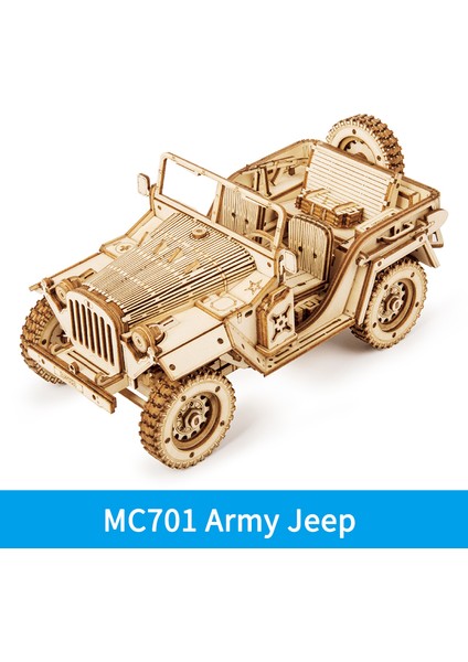 MC701 Stili Robotime Rokr Tren Modeli 3D Ahşap Puzzle Oyuncak Montaj Lokomotif Modeli Yapım Seti Çocuklar Çocuklar Doğum Günü Hediyesi Için (Yurt Dışından)