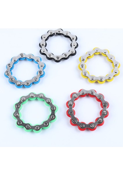 12 Knot Koyu Mavi Stil Düğümler Yeni Anahtarlık Zincir Parmak Oyuncağı Basınç Giderici Stres Zinciri Paslanmaz Çelik Bisiklet Zincir Tokası Anahtarlık Parmak Oyuncağı (Yurt Dışından) fiyatları