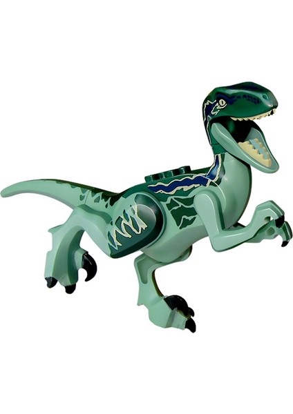Kırmızı Stil Çocuklar Için Kilitli Figür Jurassic Dinozorlar Rex Pterosauria Tyrannosaurus Triceratops Oyuncakları Jura Dinozor Çocuk (Yurt Dışından)