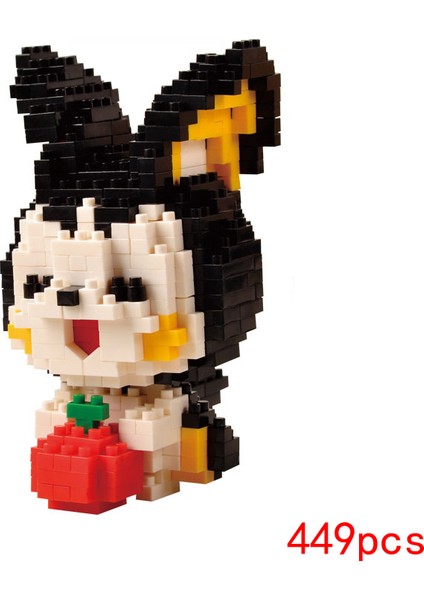 NO.244 Stili Kutu Yok 75 Stil Pokemon Blokları Küçük Çizgi Film Pikachu Hayvan Model Eğitim Oyunu Oyuncakları (Yurt Dışından)