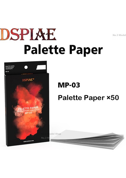 Mp-02 Stili Dspiae Mp El Boyalı Model Fırça Nemlendirici Renk Paleti Için Su Bazlı Boyalar Su Rehber Kağıt Palet Kağıt (Yurt Dışından) fiyatları