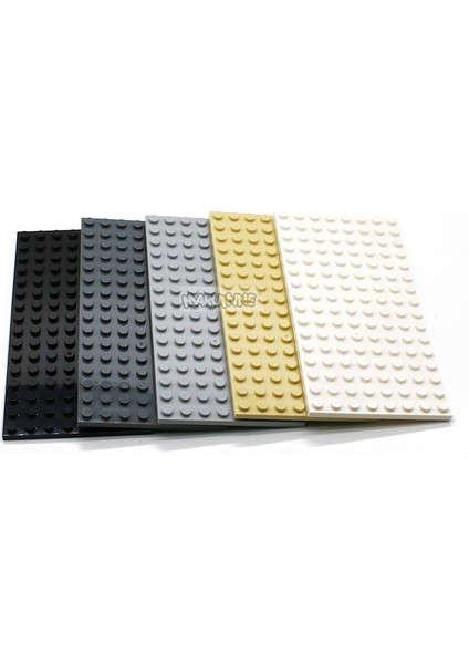 Koyu Gri Tarzı Marumıne 8X16 Nokta Taban Plakası Parçacıklar Inşa Blokları Uyumlu Moc Klasik Tuğlalar Aksesuarlar Kendin Yap Oyuncaklar Erkek Kızlar Için (Yurt Dışından)
